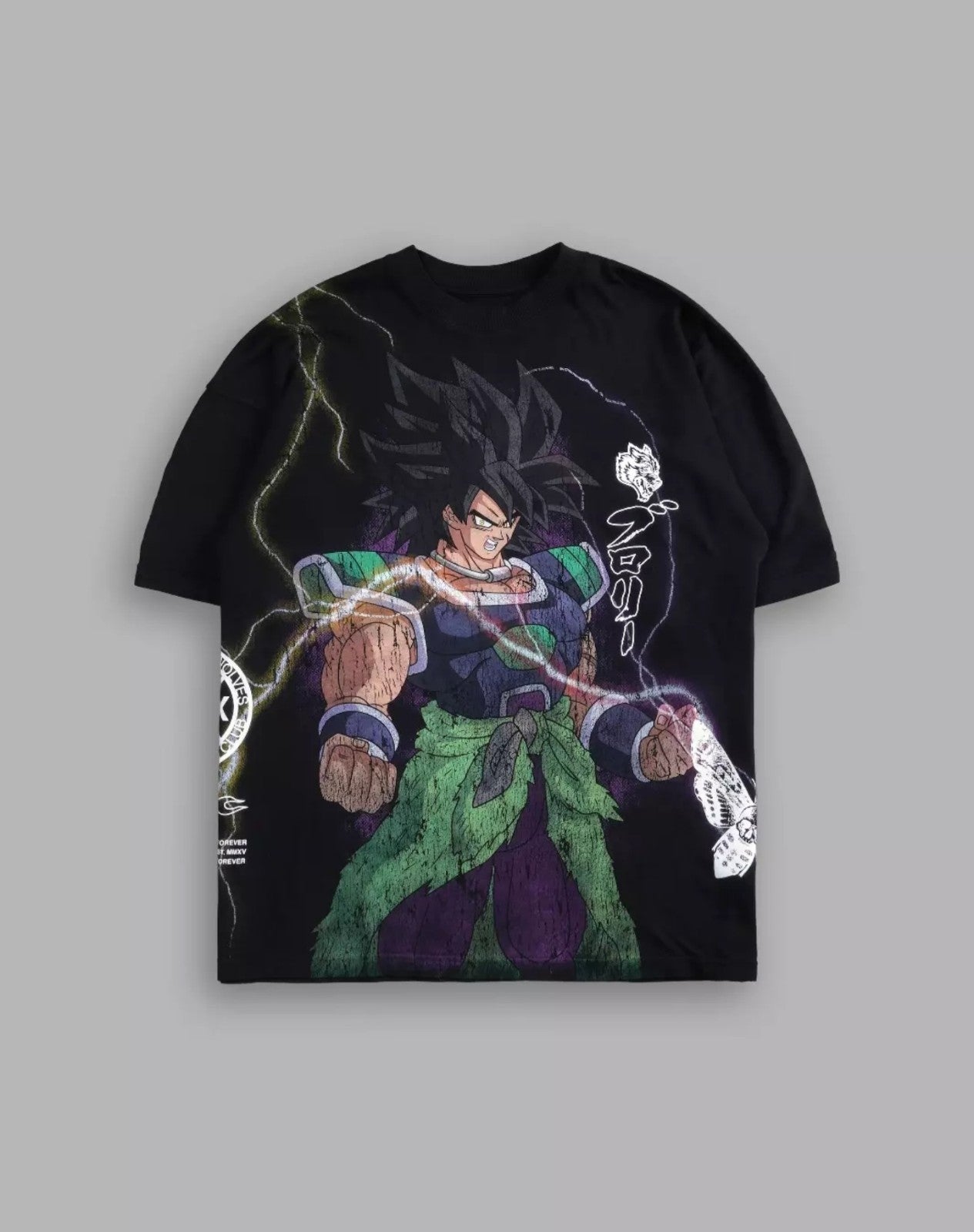 Darc Sport DBZ Broly vs Gogeta Side by Side Tee Sz XL