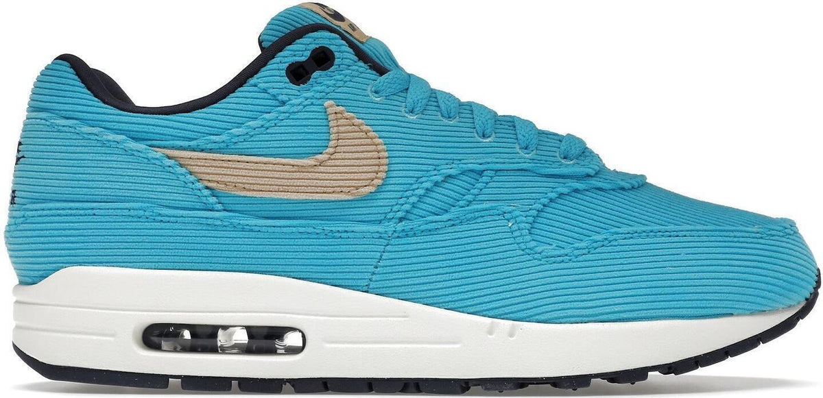 Size 9 - Nike Air Max 1 Premium Baltic Blue Corduroy