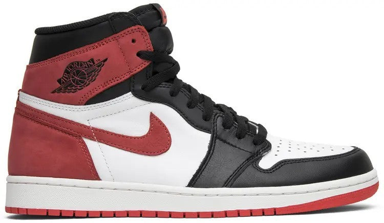 Air Jordan 1 Retro OG High Best Hand in the Game Track Red SZ 15 YELLOWED