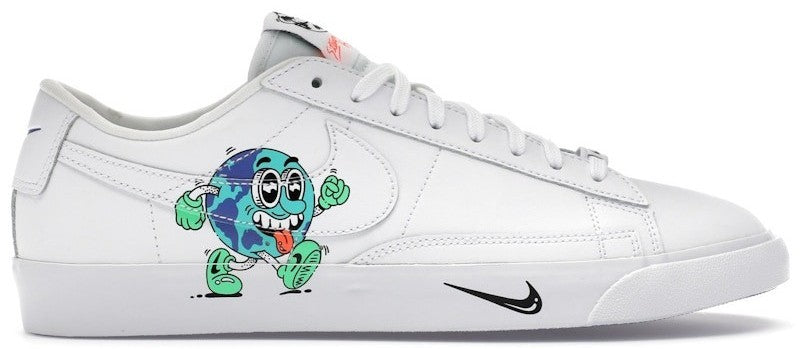 Steven Harrington x Nike Blazer Flyleather QS Low Earth Day Size 12 DEFECT