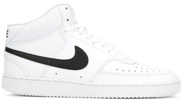 Nike Court Vision Mid White Black SZ 9