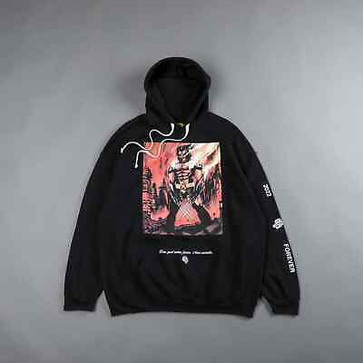 Darc Sport x Marvel Wolverine Hoodie Black Sz L