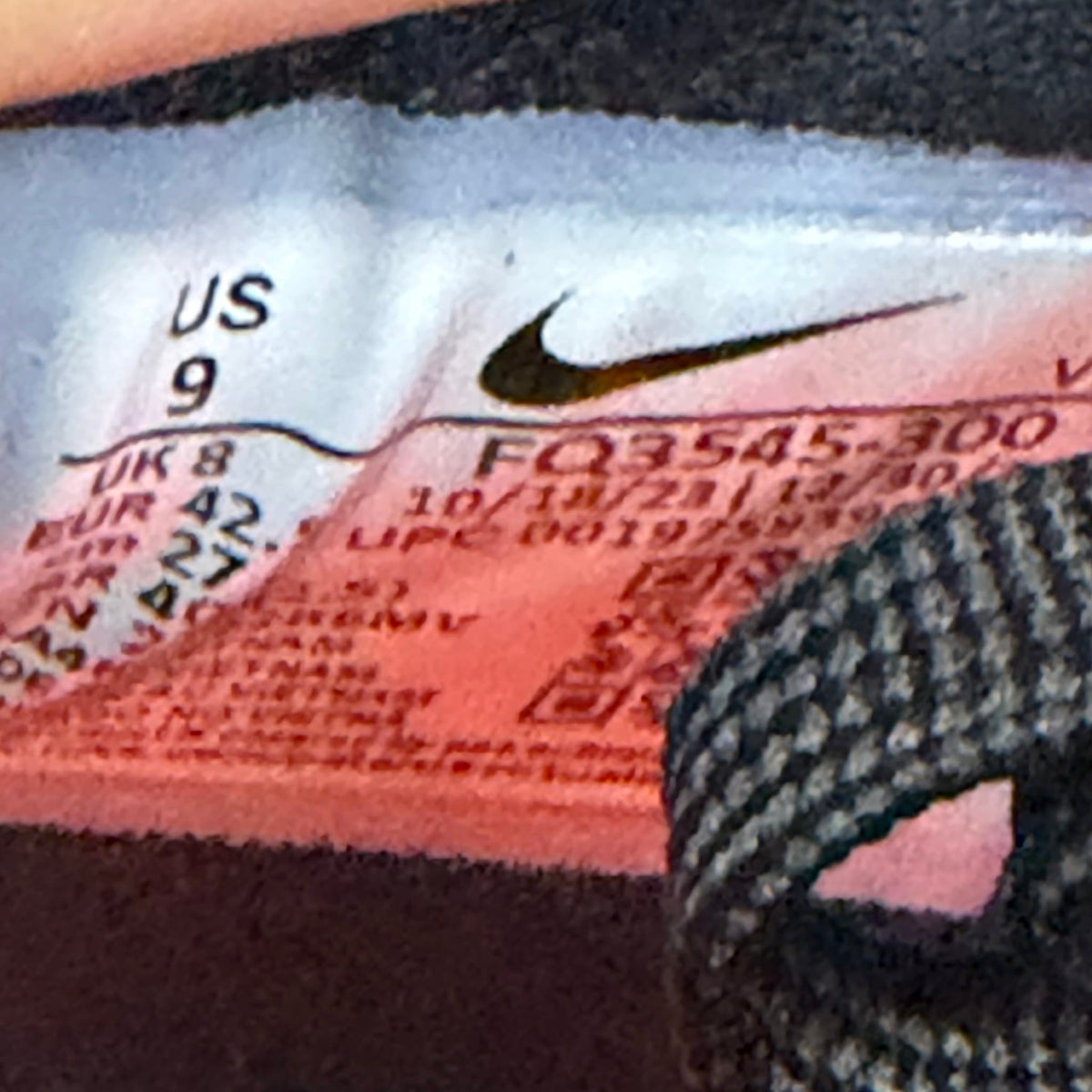  And 9.5 Nike Kobe 4 Protro Girl Dad MISMATCHED sizes