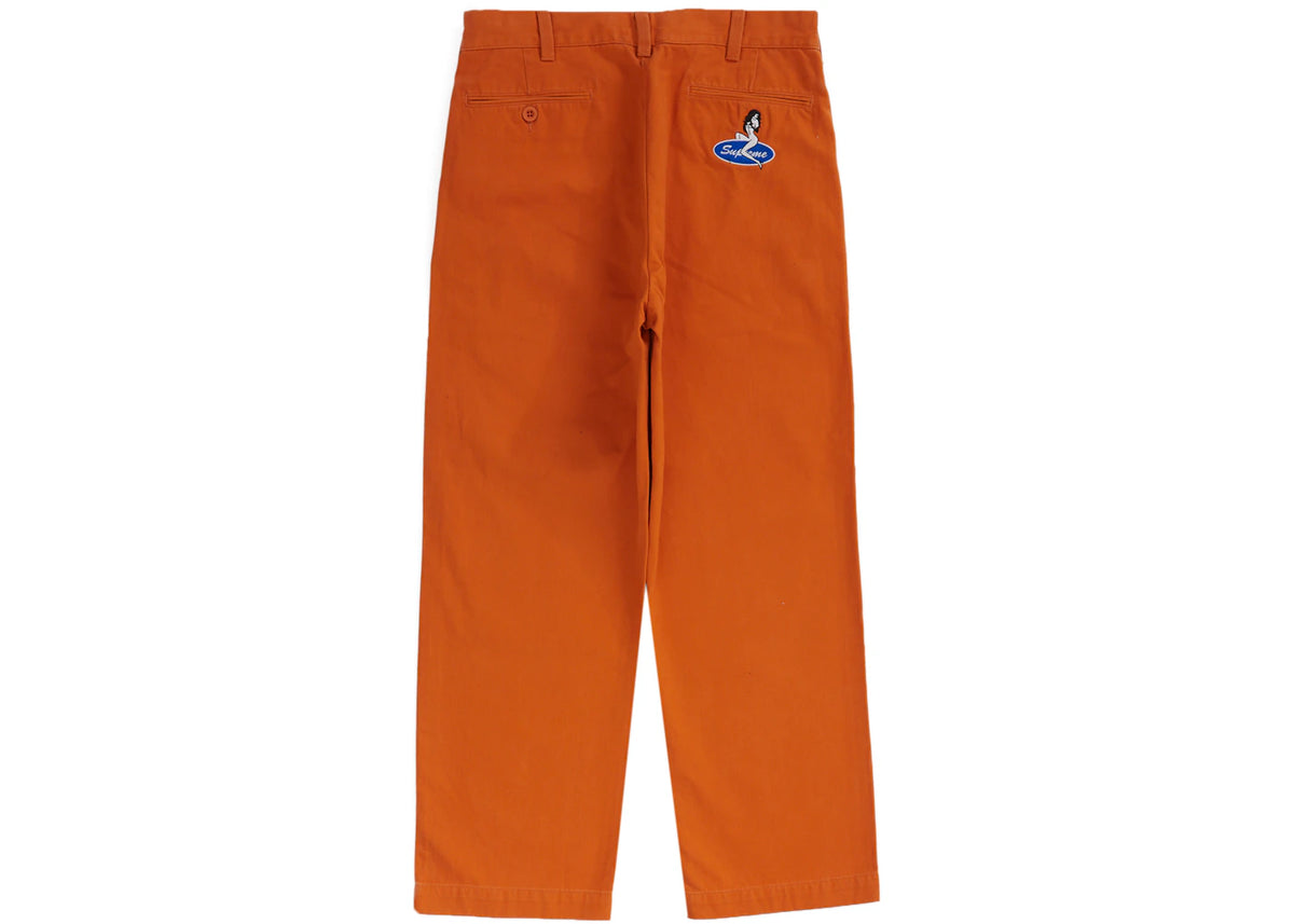 Supreme Chino Pant (FW22) Burnt Orange