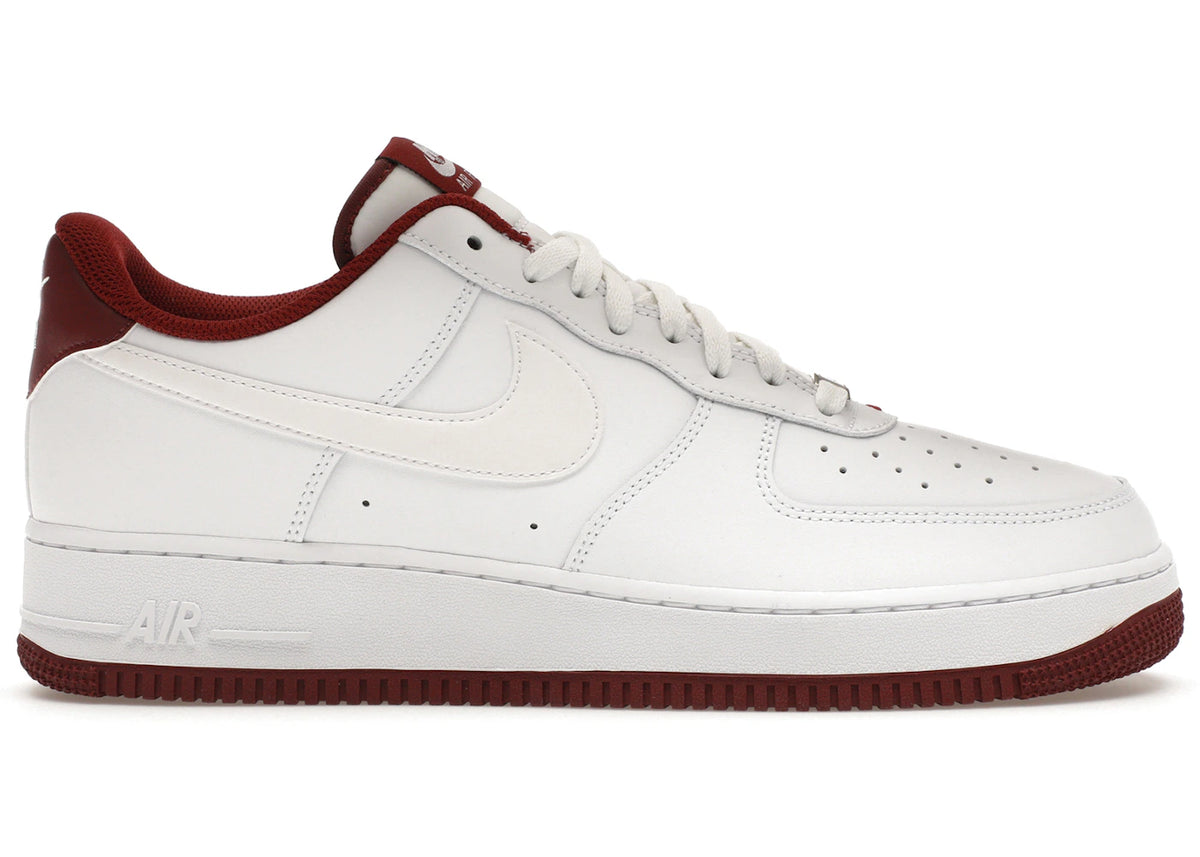 Nike Air Force 1 Low '07 White Dark Beetroot