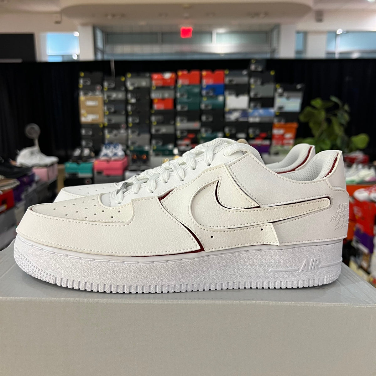 Nike Air Force 1/1 White Varsity Red used