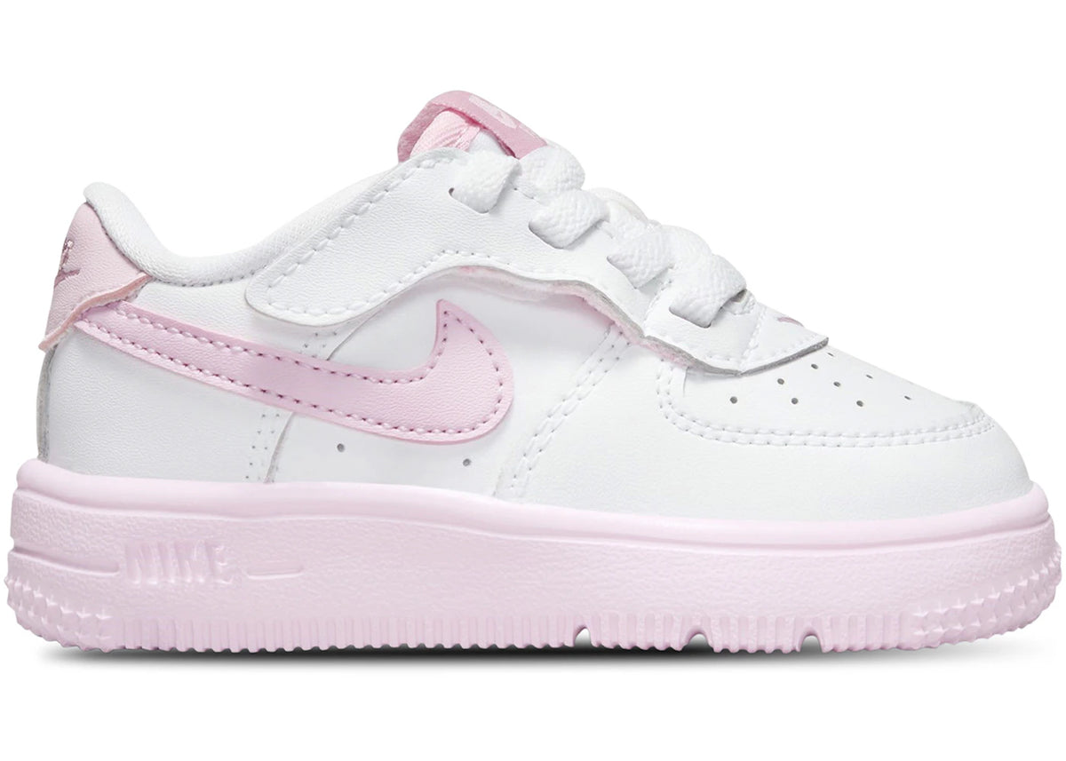 Nike Force 1 Low EasyOn White Pink Foam (TD)