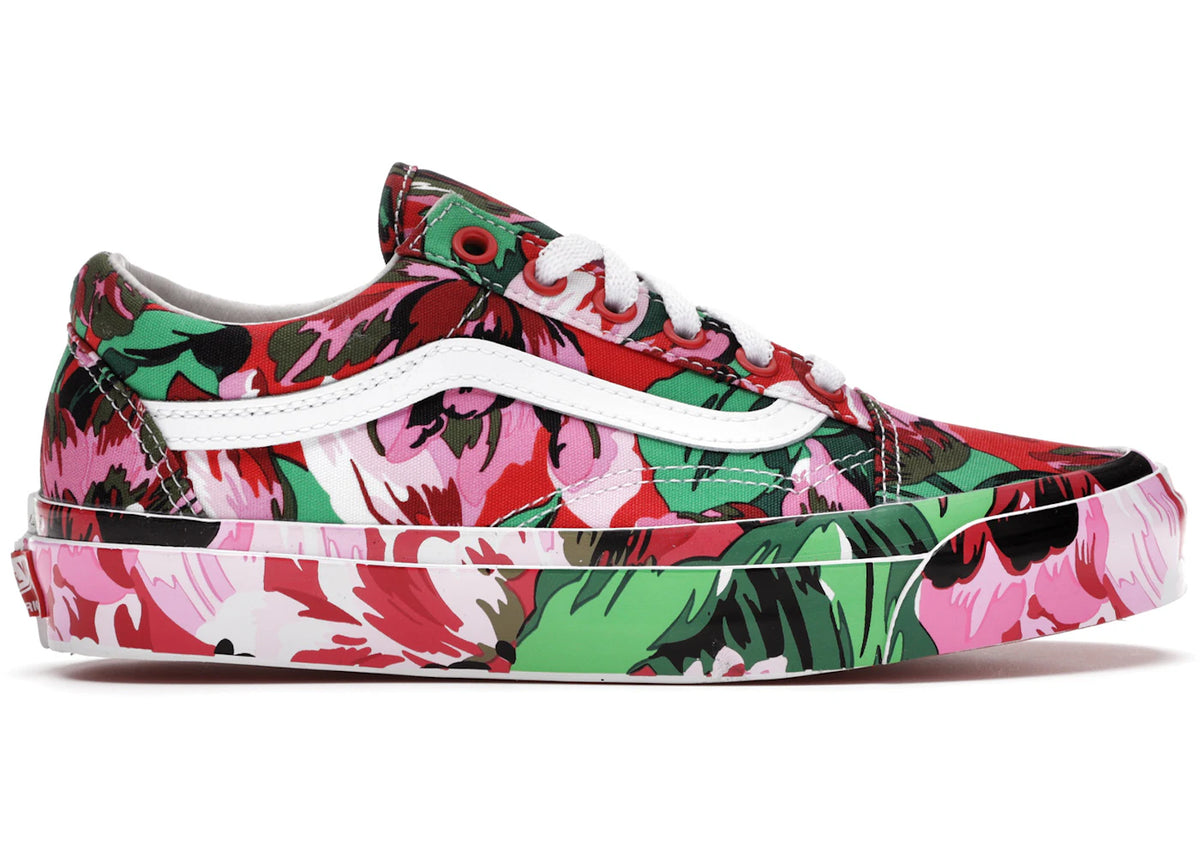 Vans Old Skool Kenzo Floral Red