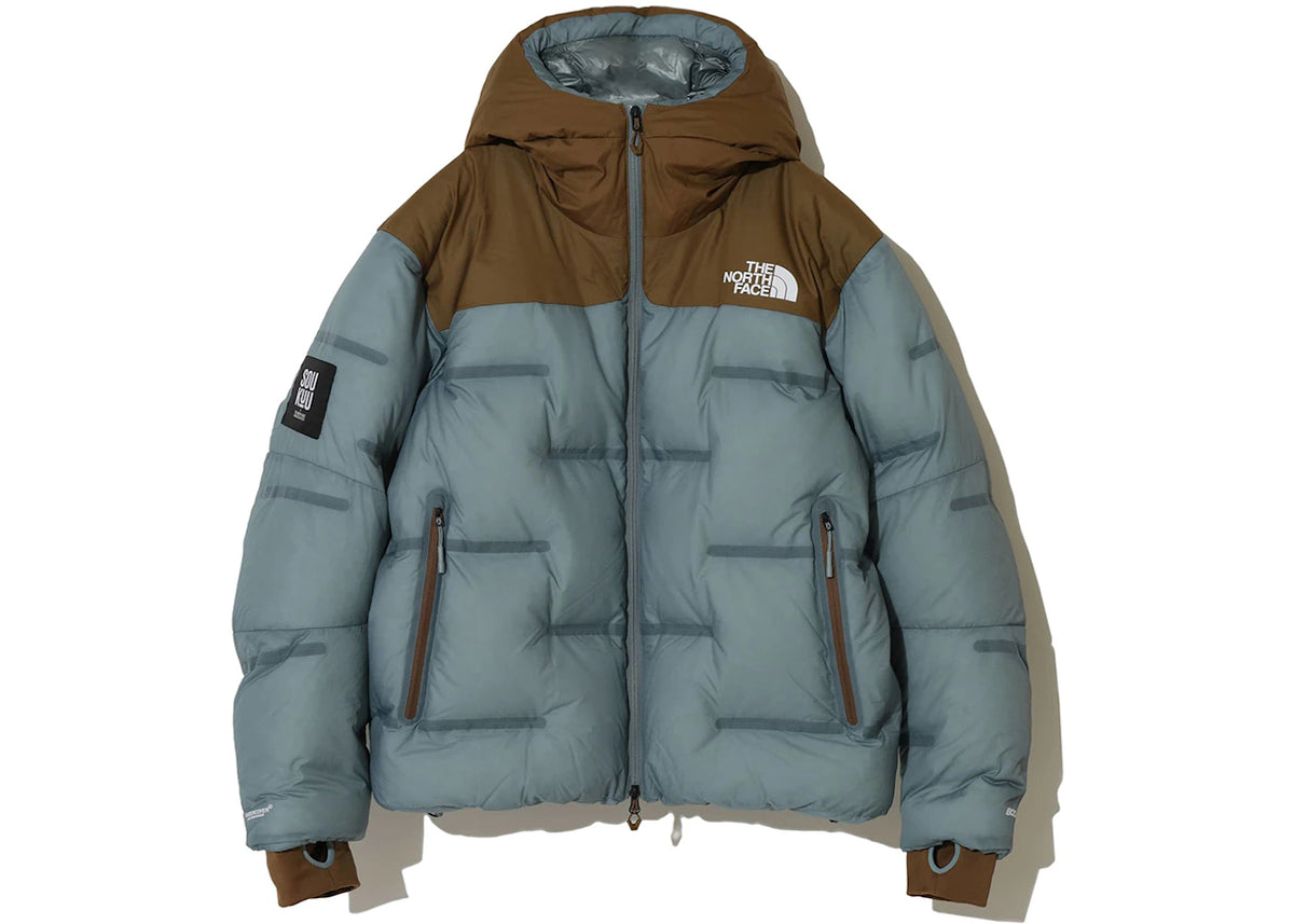 The North Face x Undercover Soukuu Cloud Down Nuptse Jacket Sepia Brown/Concrete Grey