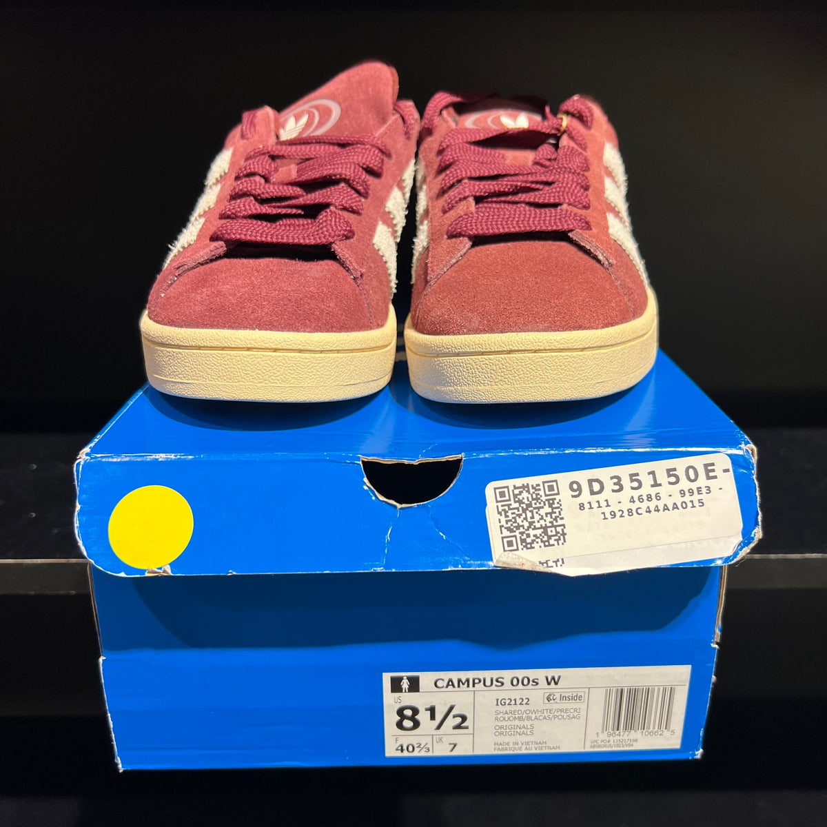 adidas Campus 00s Shadow Red Off White (Women's) used