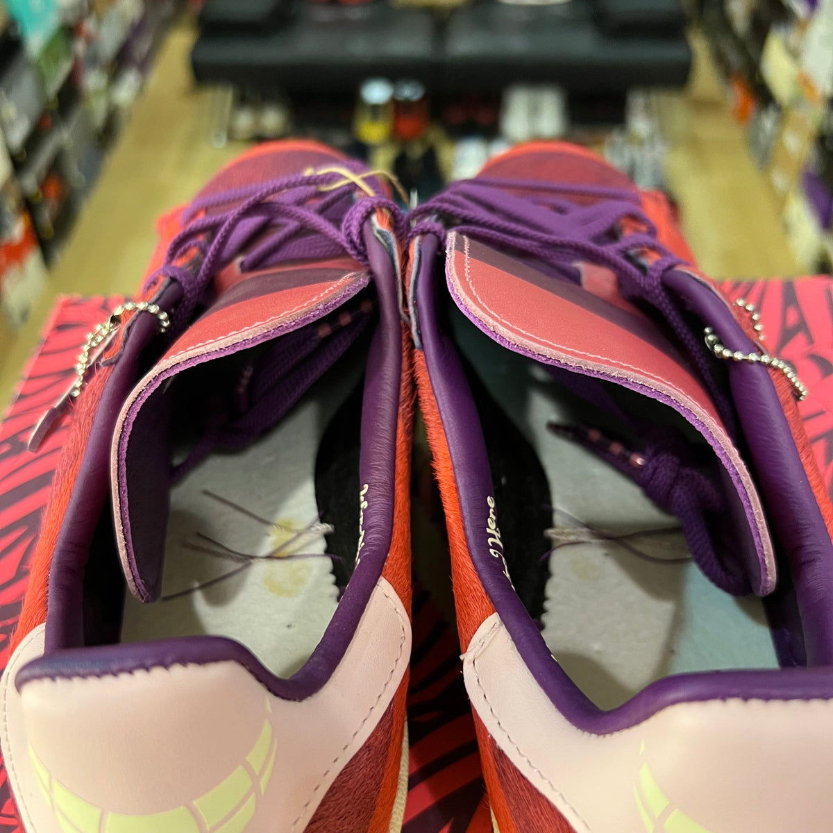 adidas Campus 80s Disney Cheshire Cat used missing insoles