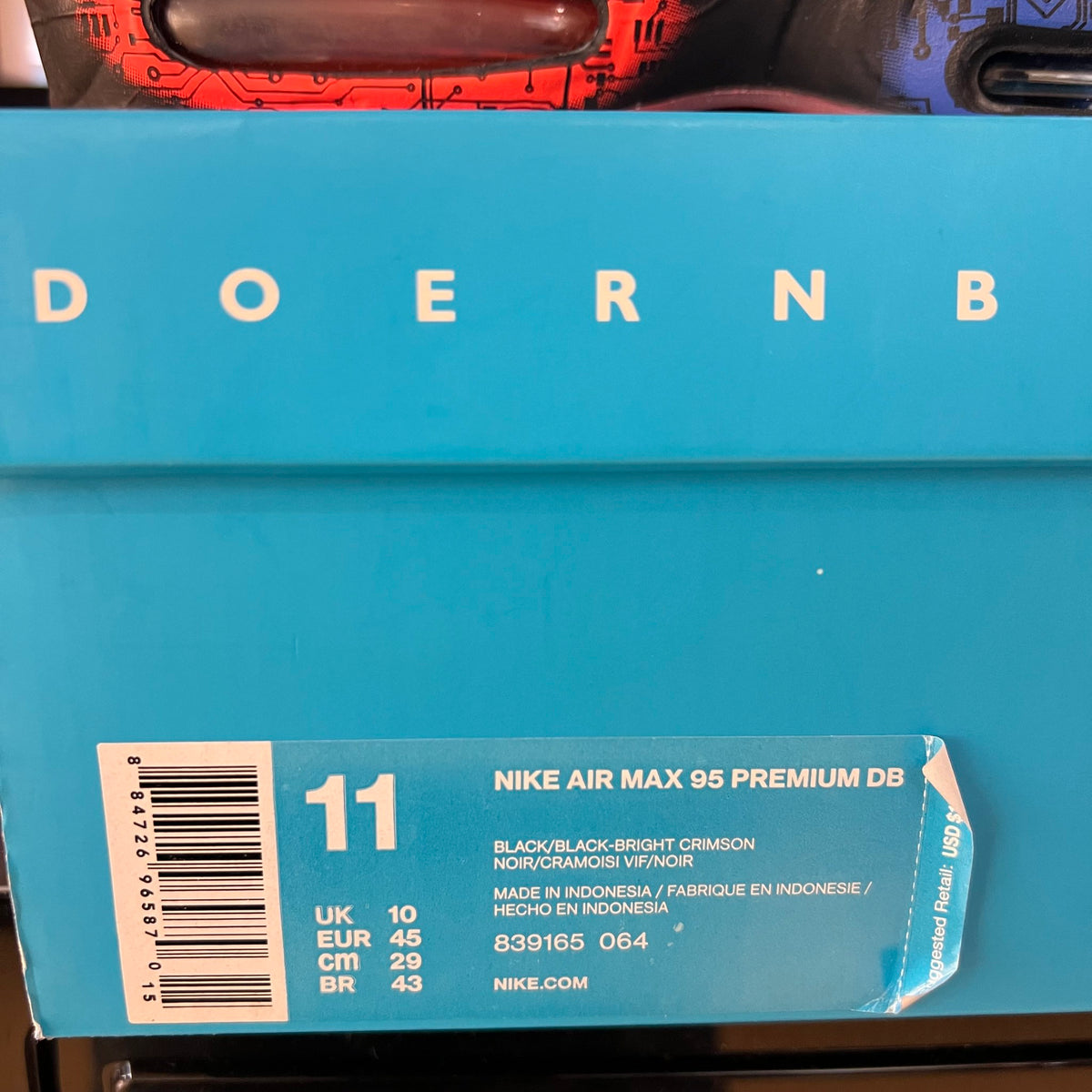 Nike Air Max 95 Doernbecher 15th Anniversary used