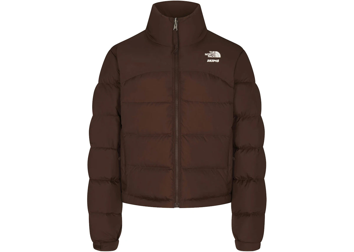 SKIMS x TNF 2000 Retro Nuptse Jacket Cocoa