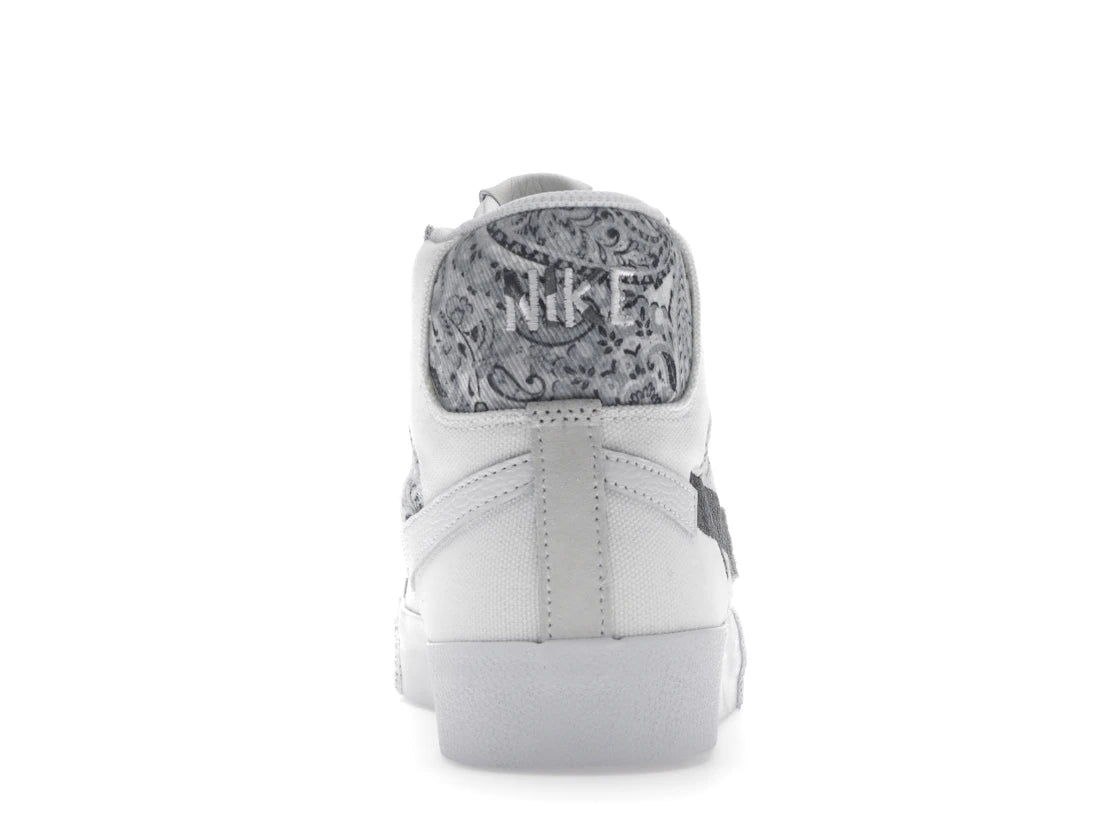 Nike SB Zoom Blazer Mid Premium Floral White Grey