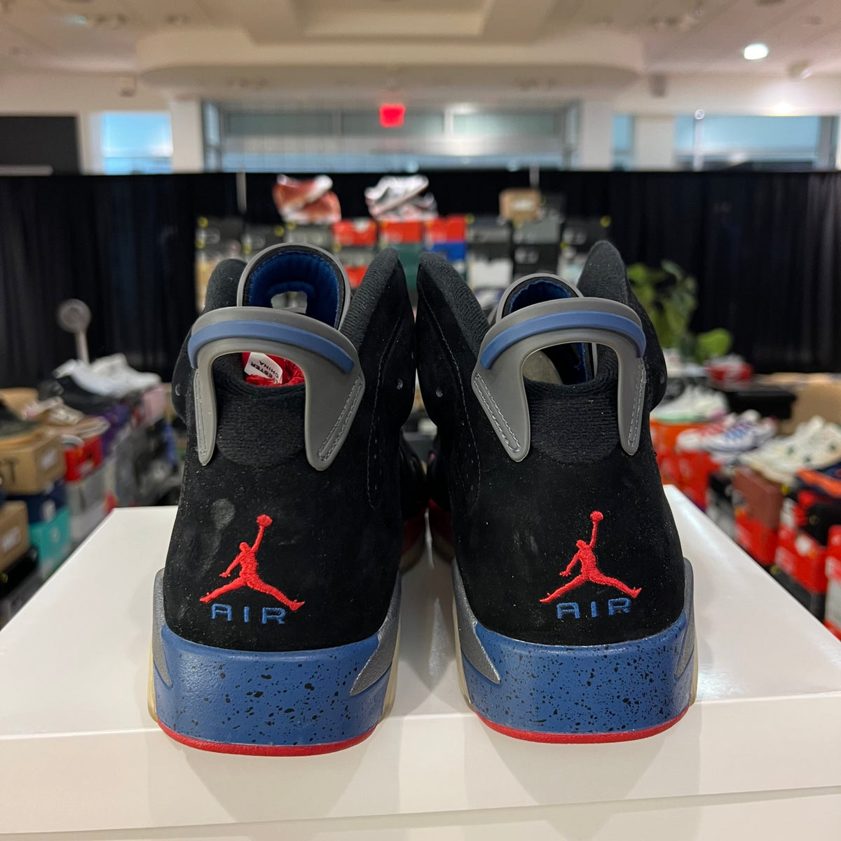 Jordan 6 Retro Pistons used rep box