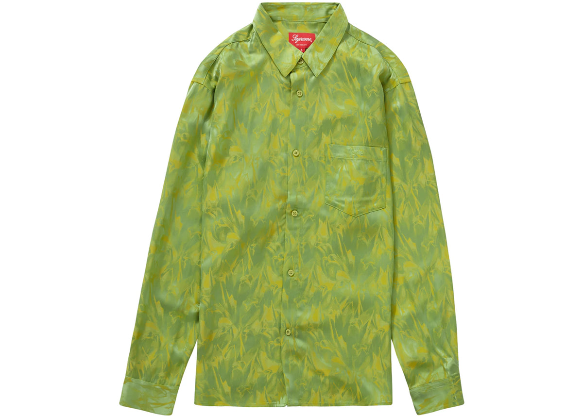 Supreme Iridescent Shirt Green