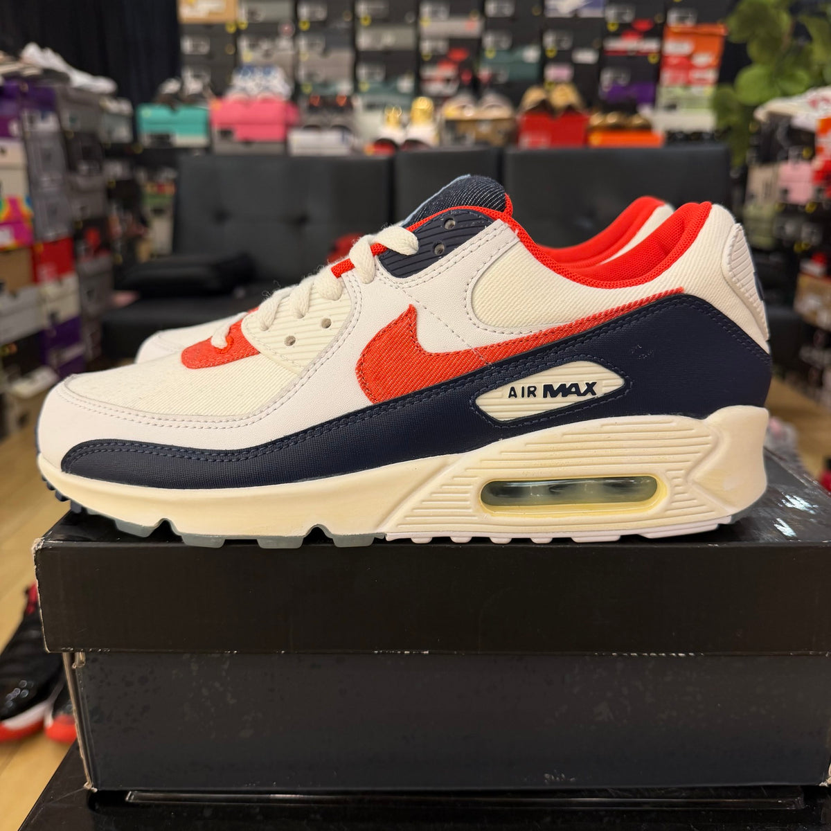 Nike Air Max 90 USA Denim Used No box