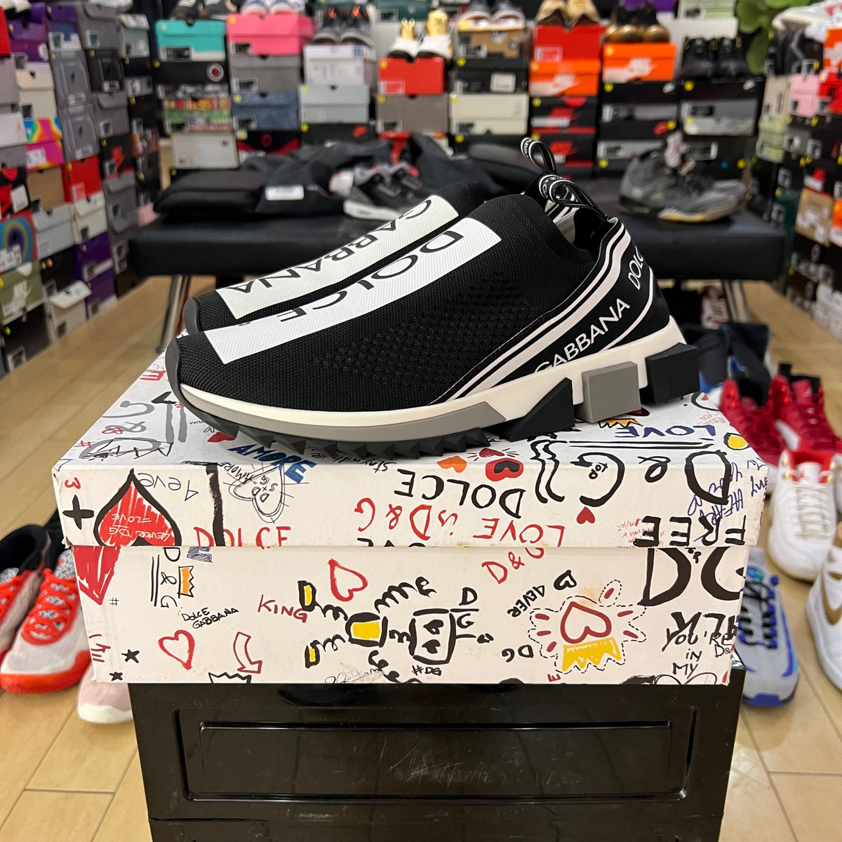 Dolce & Gabbana Sorrento Melt Black White