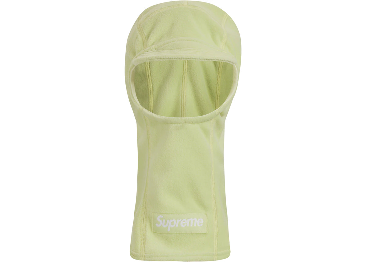 Supreme Polartec Brim Balaclava Lime