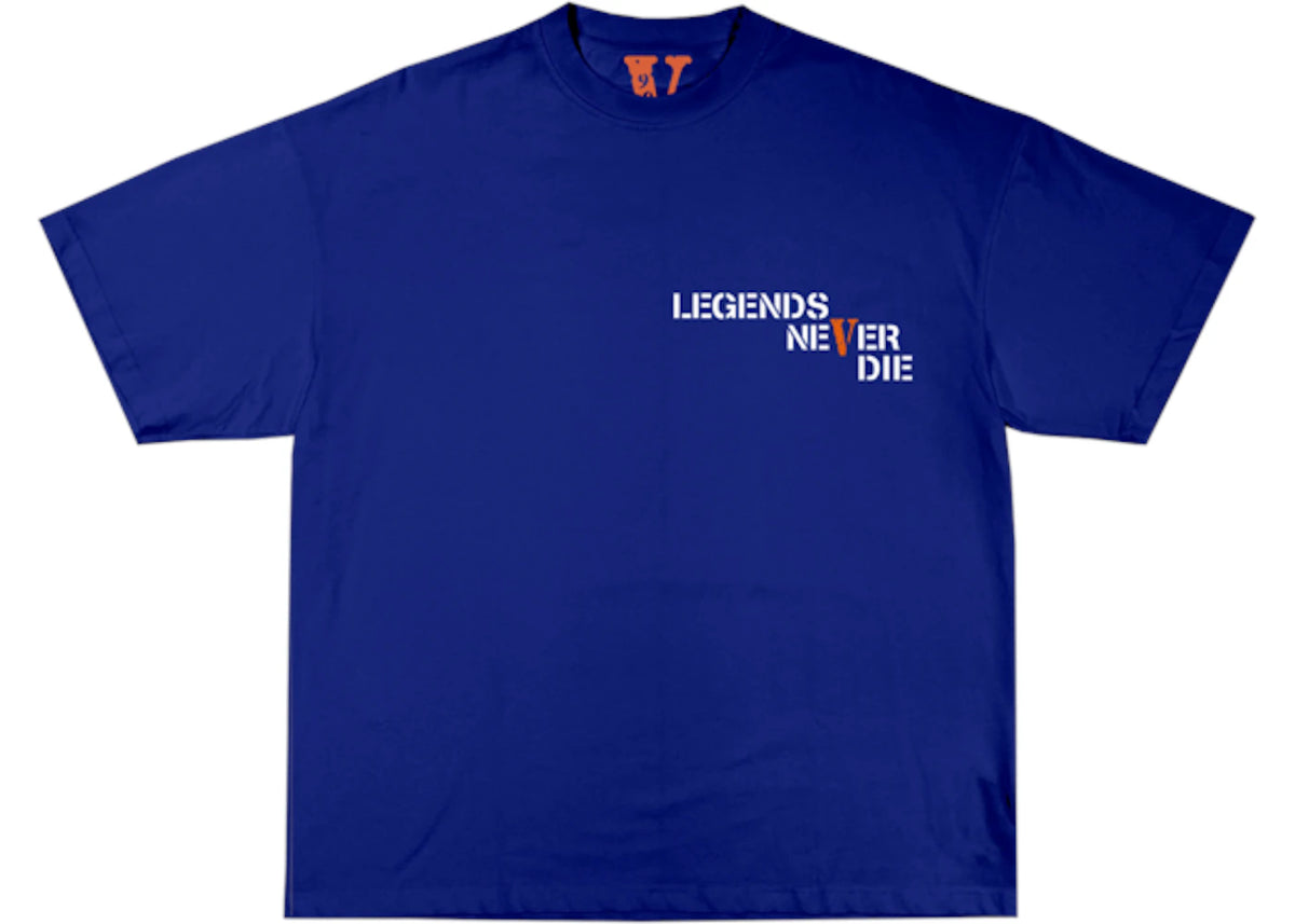 Juice Wrld x Vlone 999 Tee Blue
