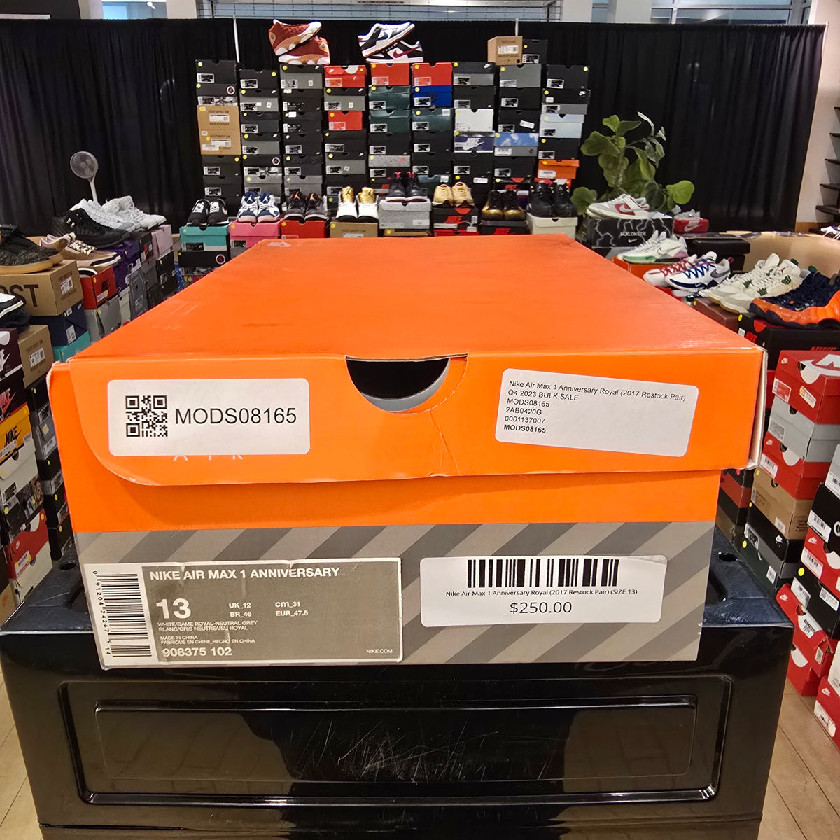 Nike Air Max 1 Anniversary Royal (2017 Restock) USED