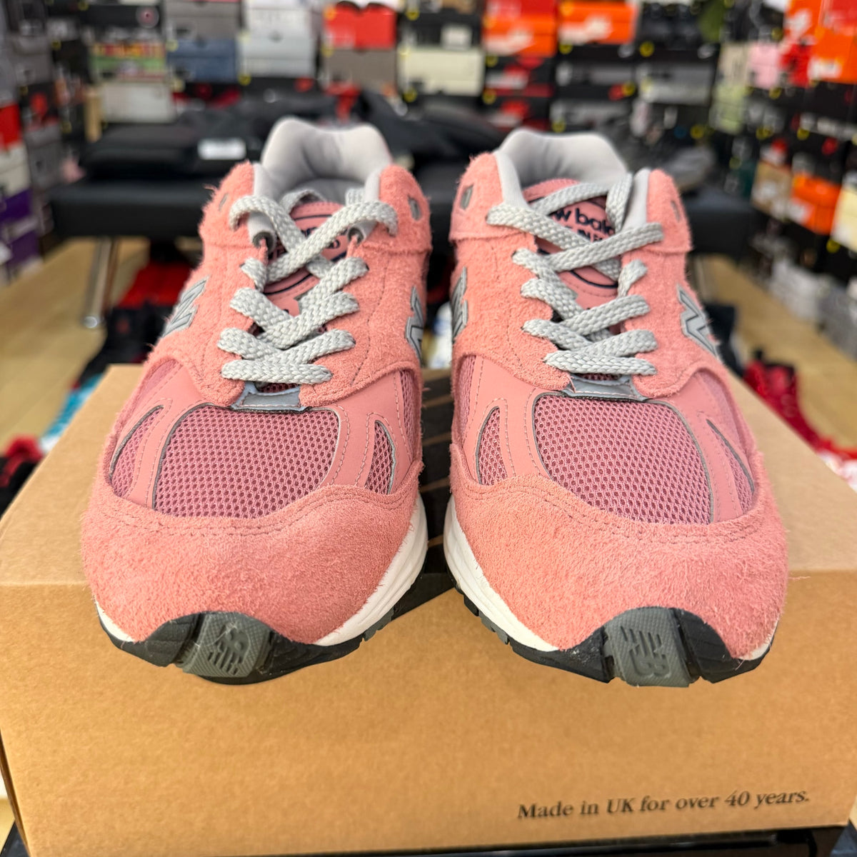 New Balance 991v2 MiUK Brandied Apricot (used)
