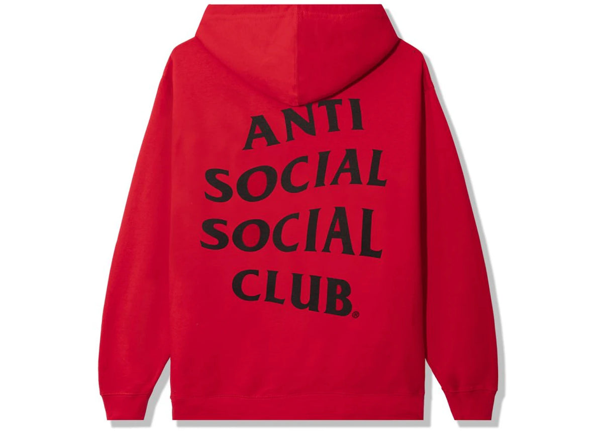 Anti Social Social Club IG Hoodie Red