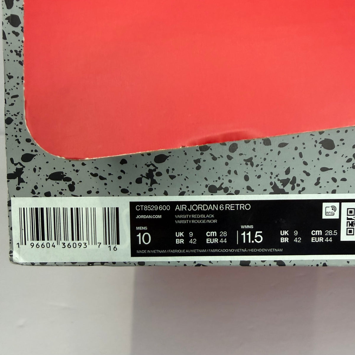 Jordan 6 Retro Toro Bravo (Used)
