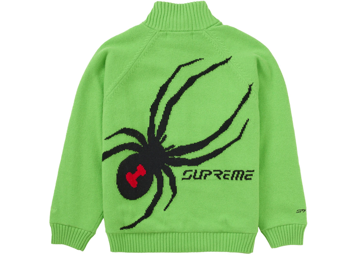 Supreme Spyder WINDSTOPPER Zip Up Sweater Green