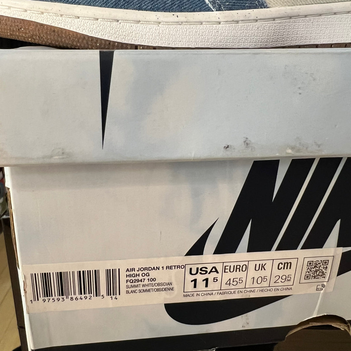 Jordan 1 Retro High OG Denim used