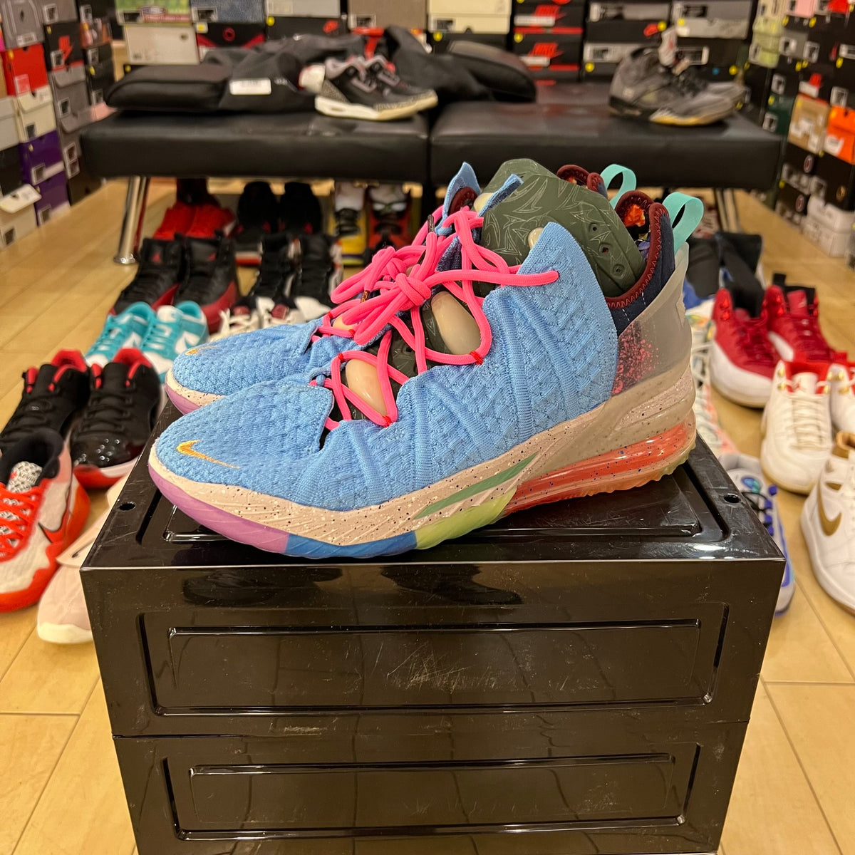 Nike LeBron 18 Best of 1-9 Light Blue