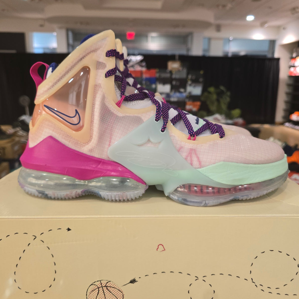 Nike LeBron 19 Valentine's Day Love Letter USED