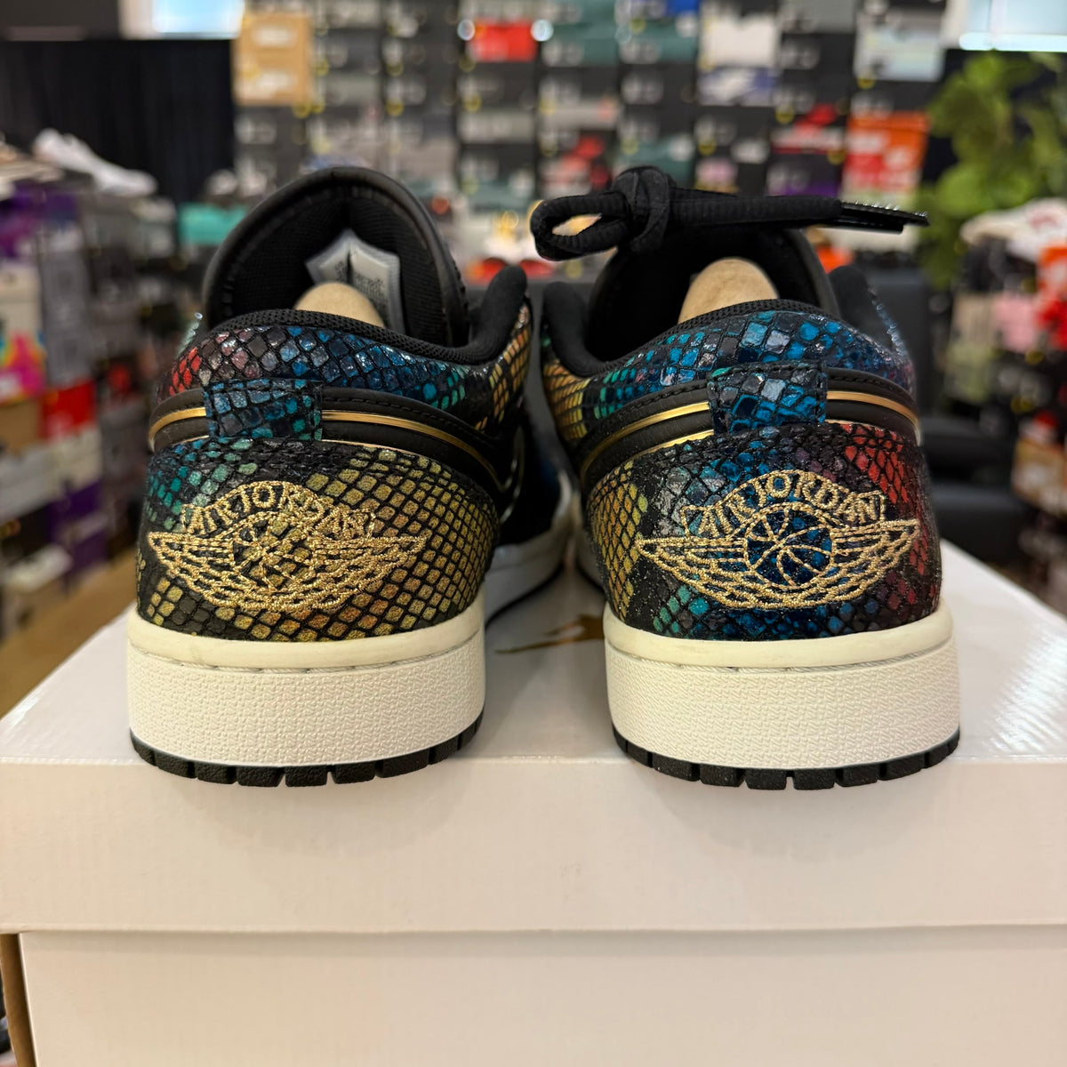 Jordan 1 Low Multicolor Snakeskin (2020) (Women's) used