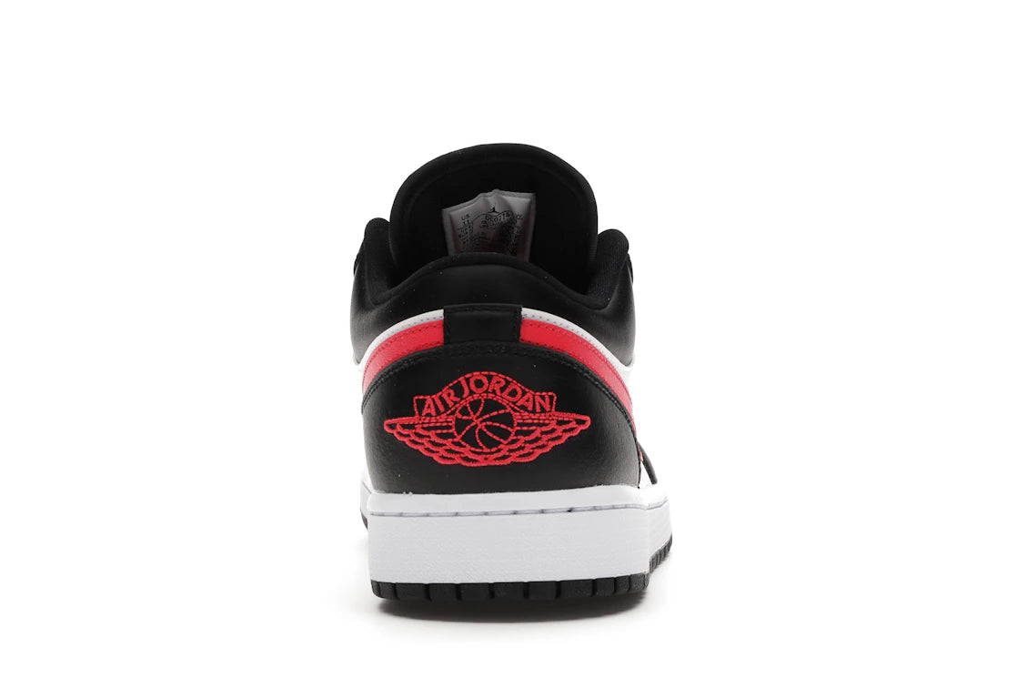 Jordan 1 Low Black Siren Red (Women's)