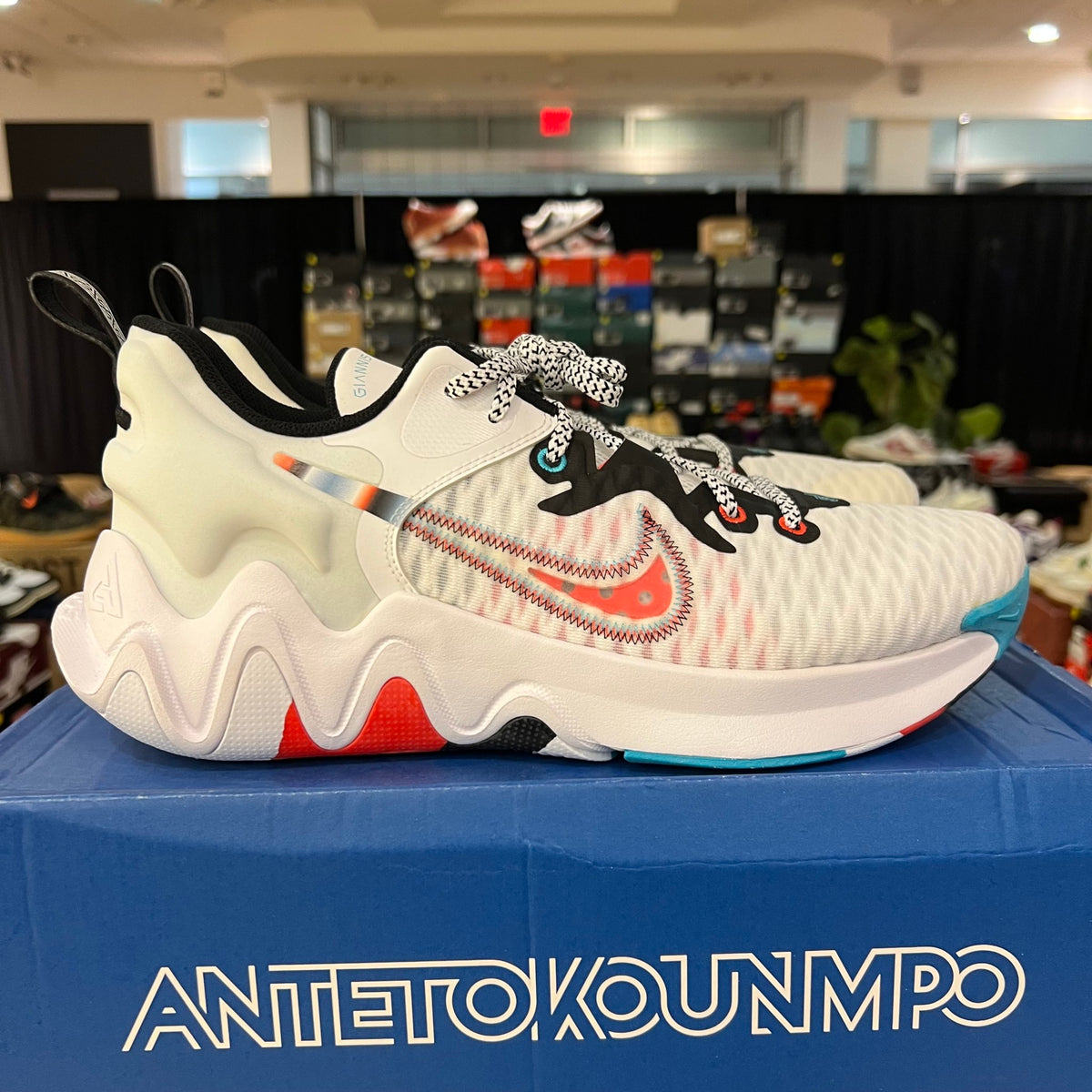 Nike Giannis Immortality Aqua Fresh used