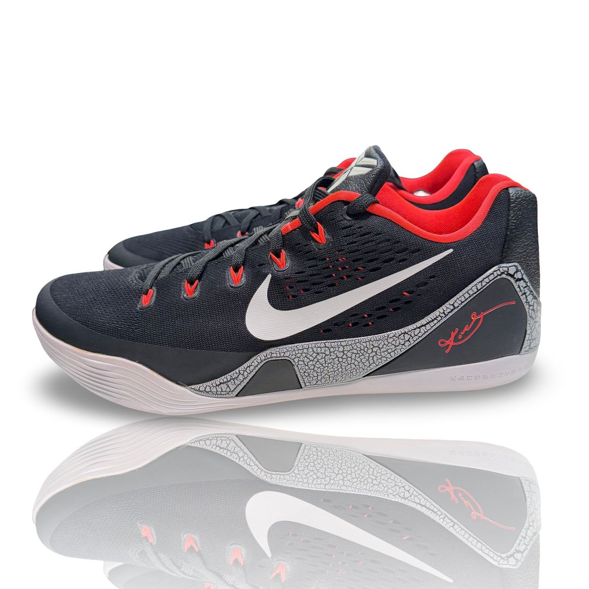Nike Kobe 9 EM Low Laser Crimson (No box)