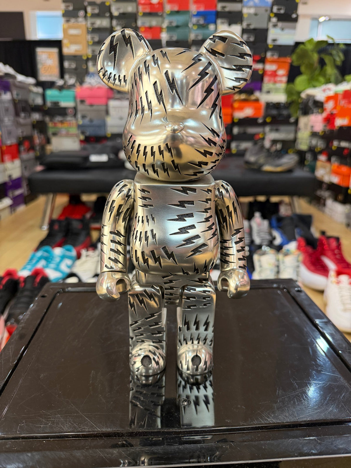Bearbrick x Neil Barrett x Royal Selangor 400% Silver