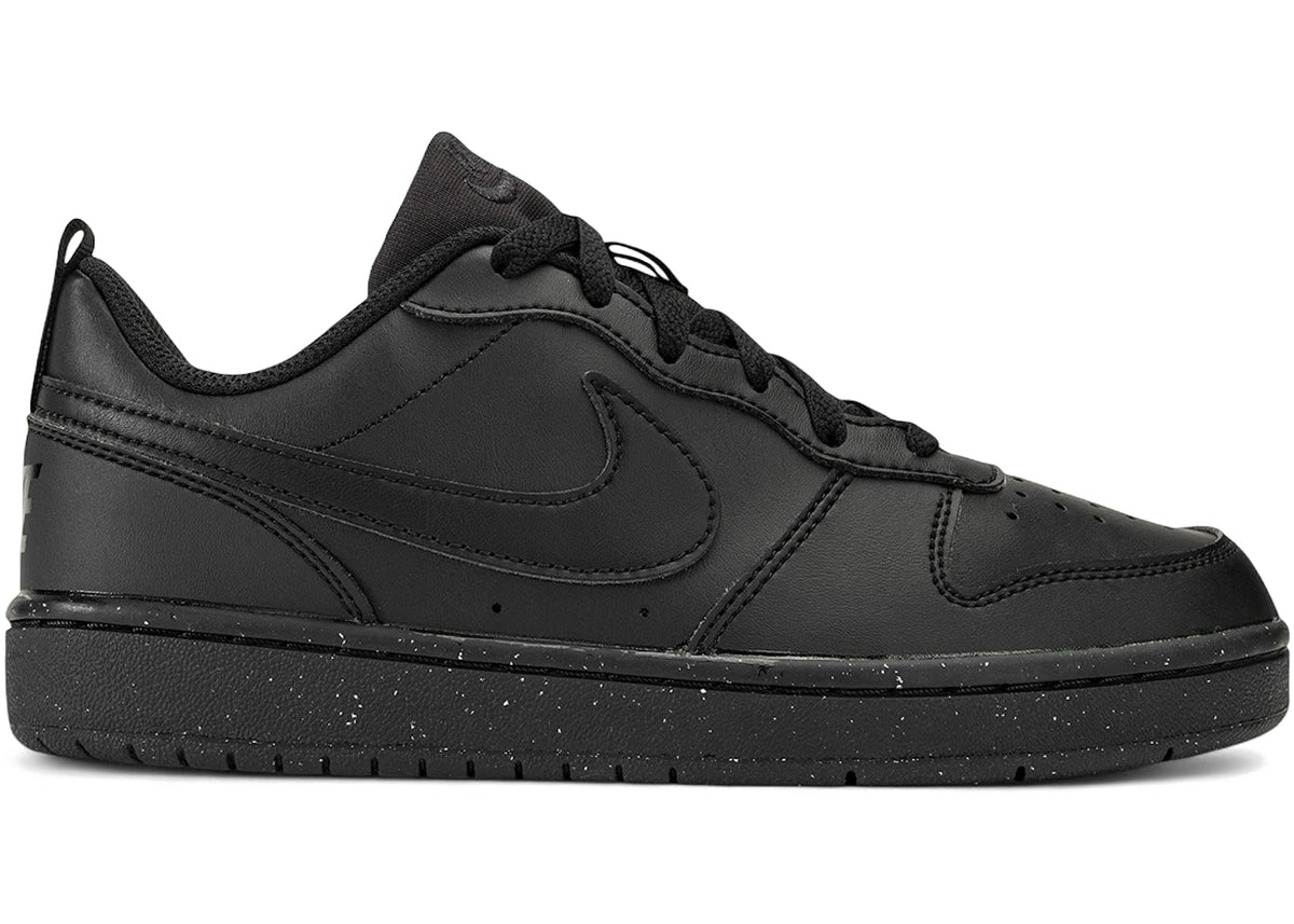 Nike Court Borough Low Recraft Triple Black (GS)