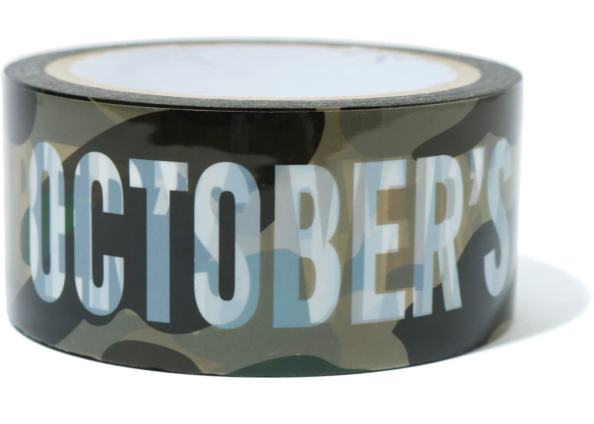 BAPE x OVO 1st Camo Vinyl Tape Green